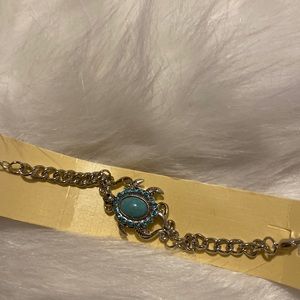 Turtle snap bracelet